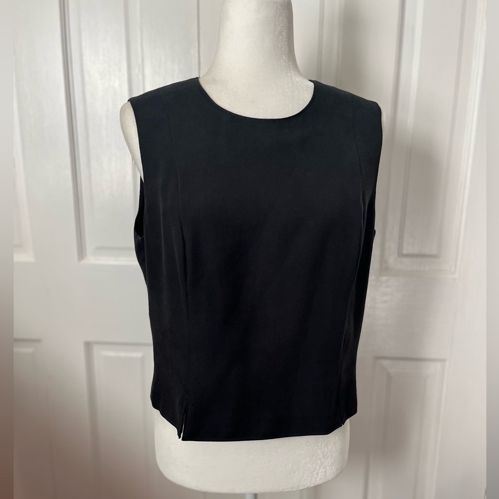 Vintage Finity Sleeveless Silk Top